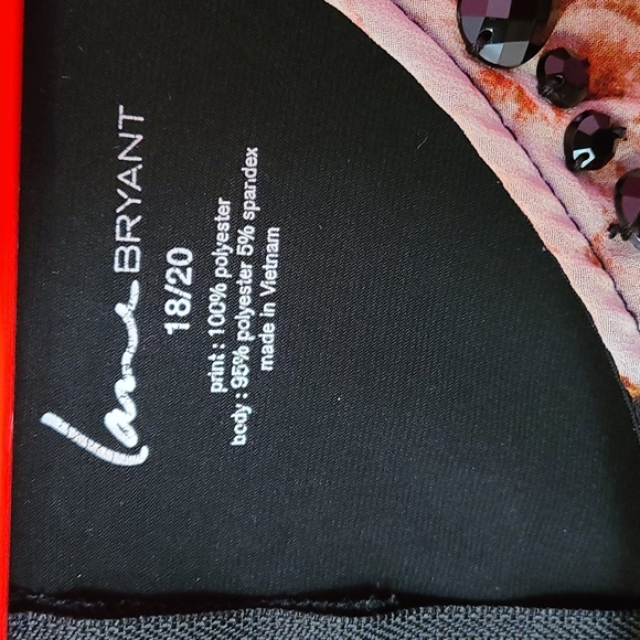 Lane Bryant Asymmetrical Dress Tank. Sz 18/20 - Picture 3 of 4